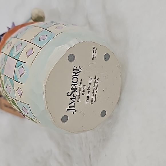 Enesco Jim Shore Heartwood Creek “Festive Nesting Snowman, 8.5”